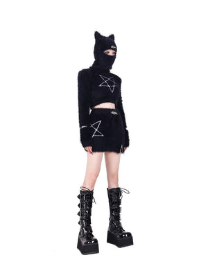 Hip-hop knitted hat