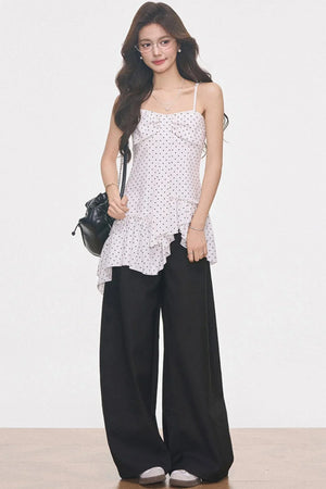 Hollow-Out Knitted Cover-Up Set-Up