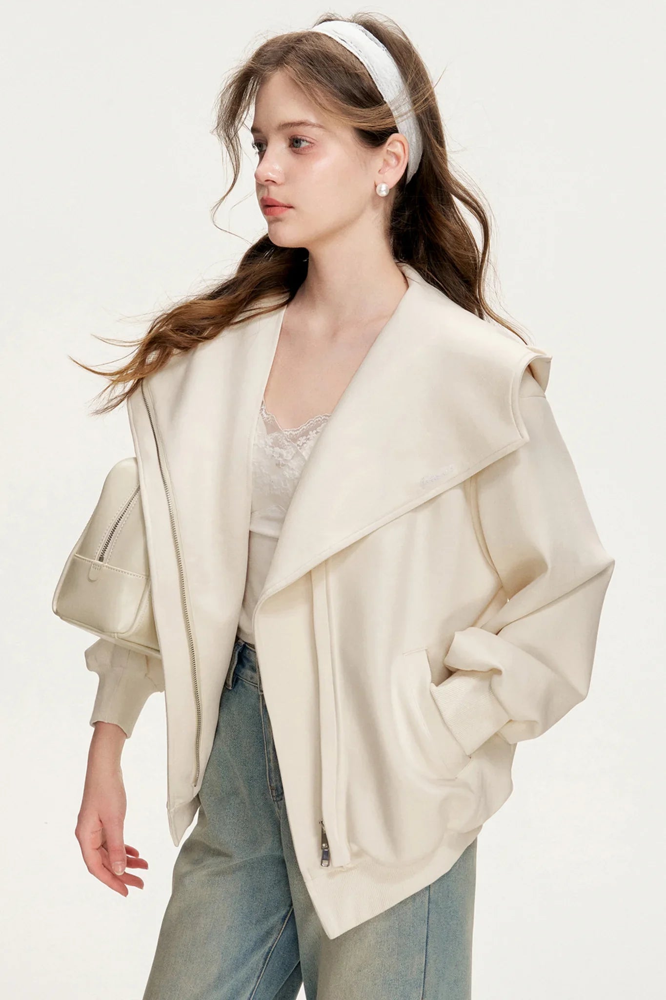 Hooded Double-Zip Jacket