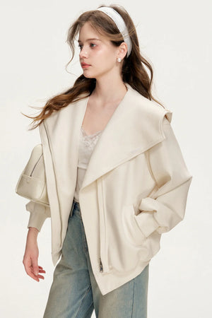 Hooded Double-Zip Jacket