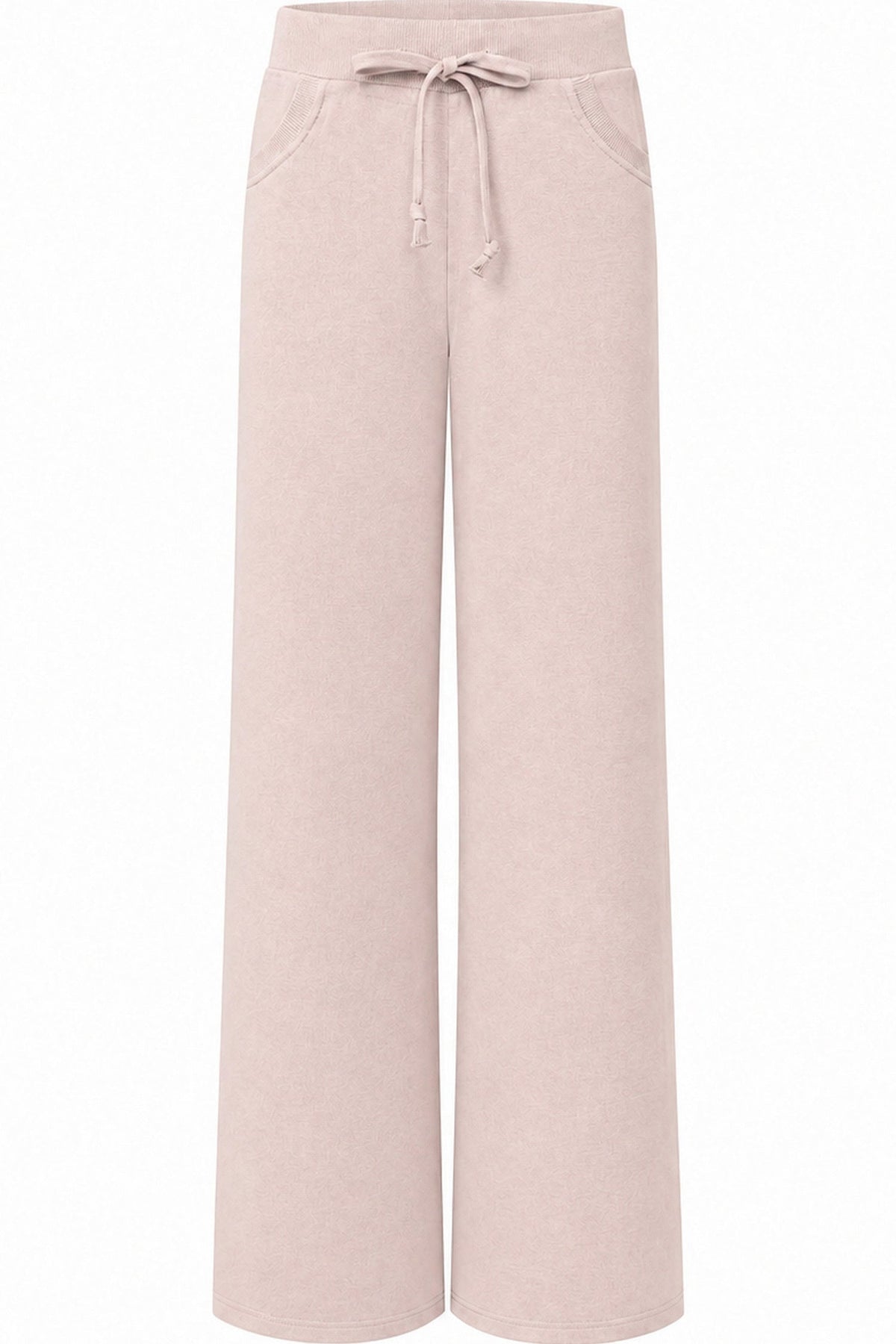 Hooded Knit Cardigan and Sweatpants Set-Up