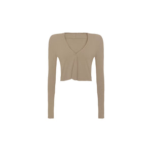 Hot Girl Draped Cardigan Jacket Set-Up