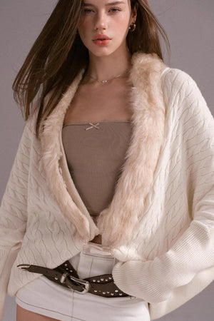 Hot Girl Knit Top Jacket