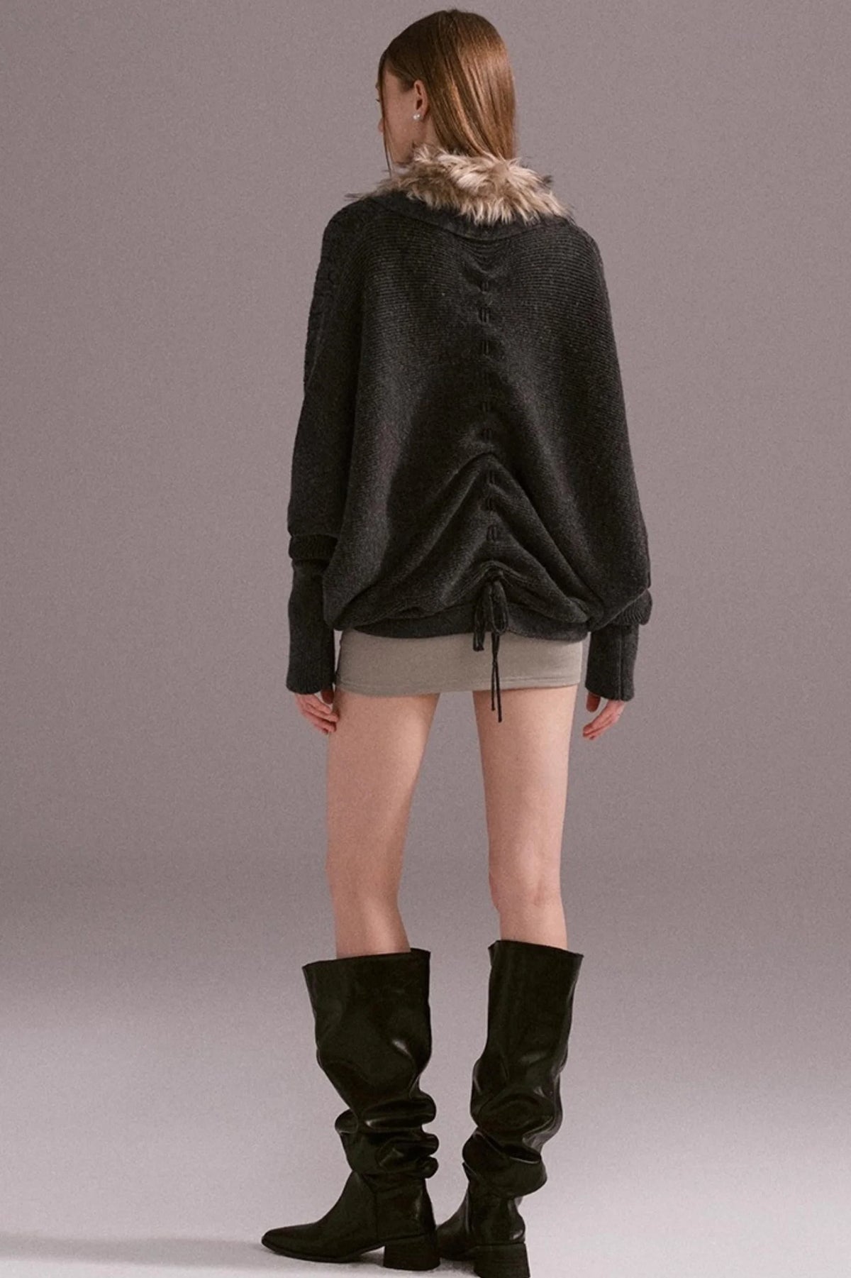Hot Girl Knit Top Jacket