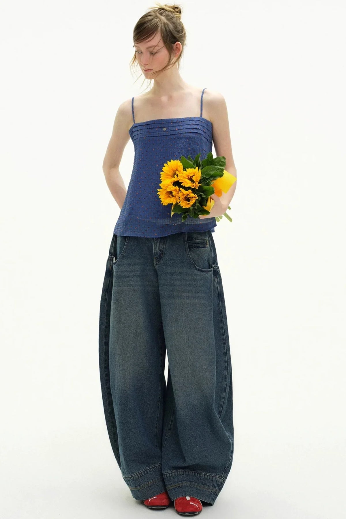 Hyacinth Floral Camisole Top