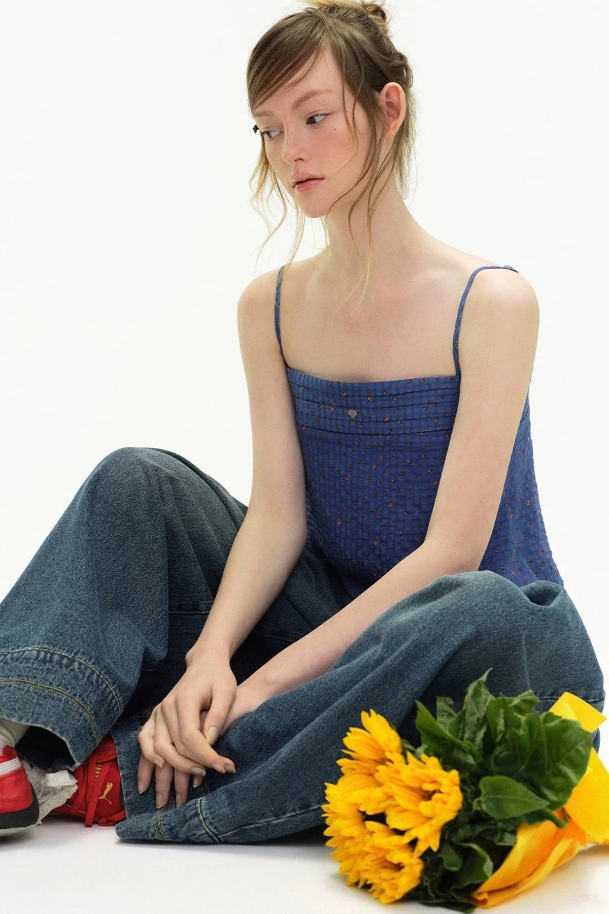 Hyacinth Floral Camisole Top