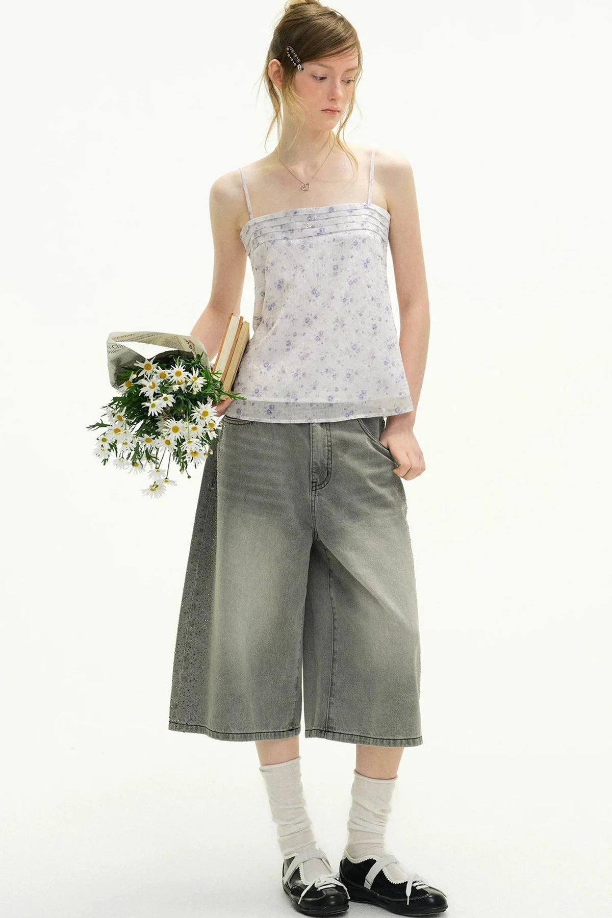 Hyacinth Floral Camisole Top