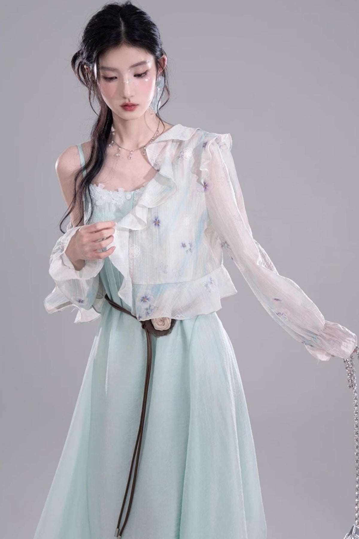 Ice Halter Dress