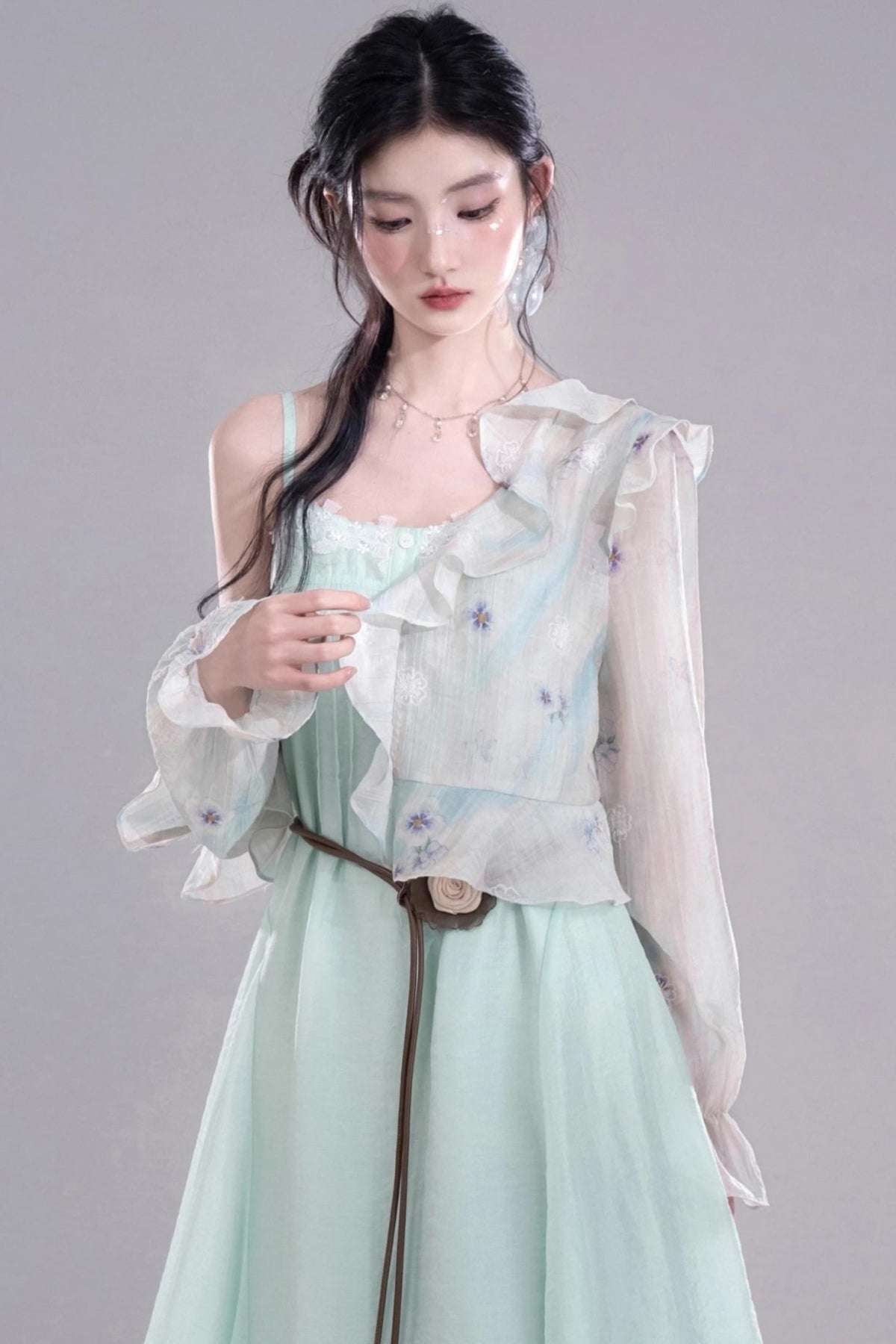 Ice Halter Dress
