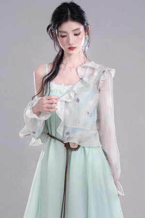 Ice Halter Dress