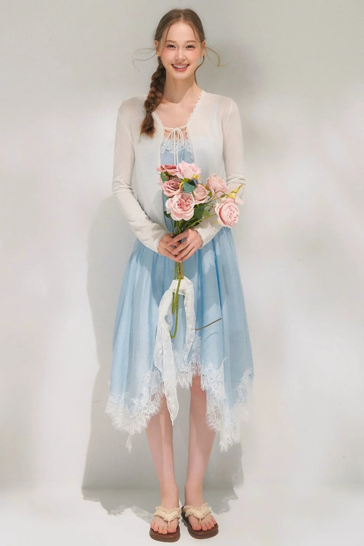 Ice Silk Lace Cardigan