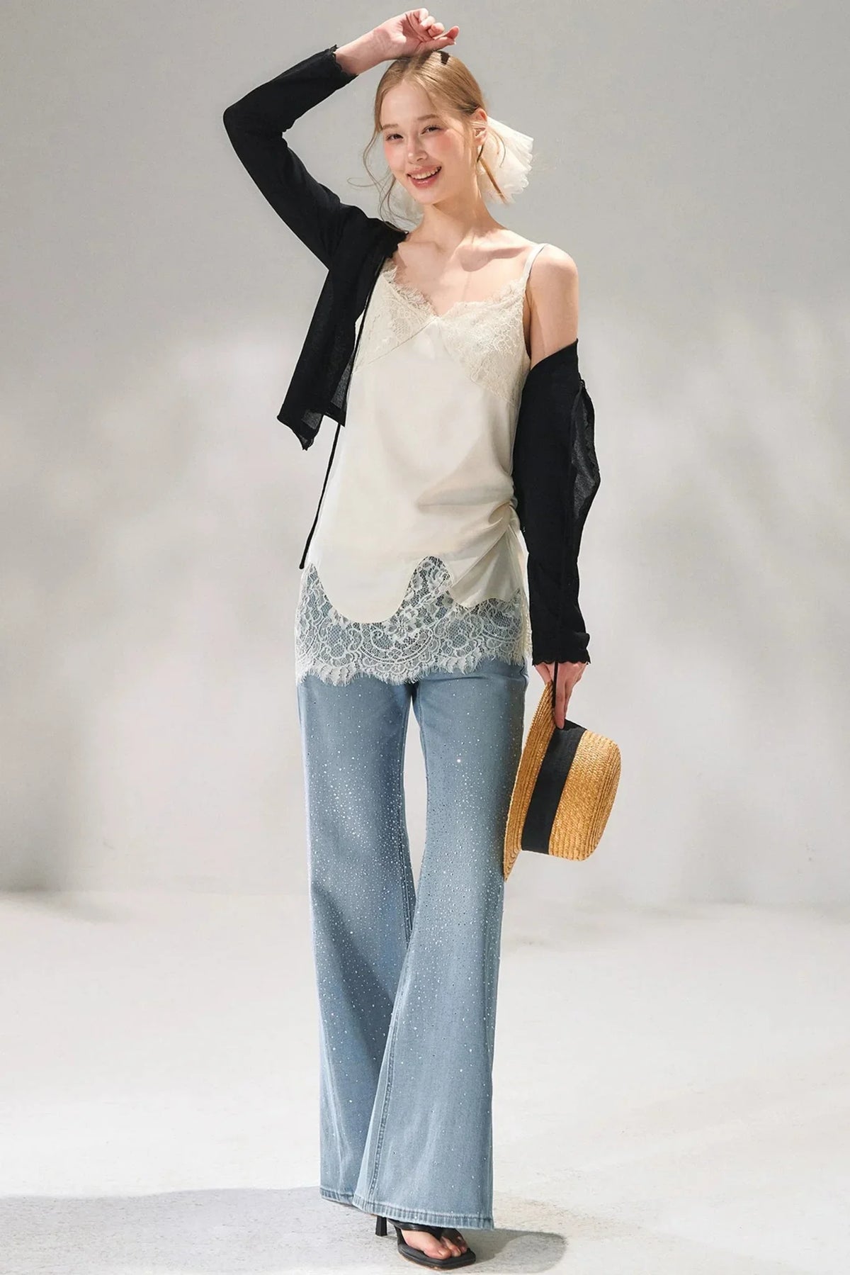 Ice Silk Lace Cardigan