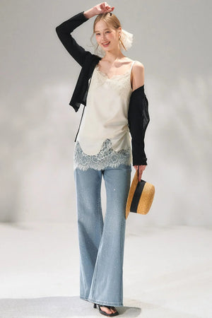 Ice Silk Lace Cardigan