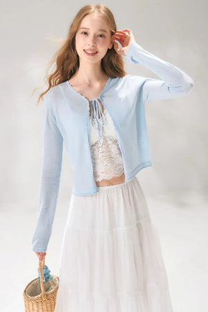 Ice Silk Lace Cardigan