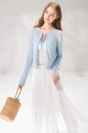 Ice Silk Lace Cardigan