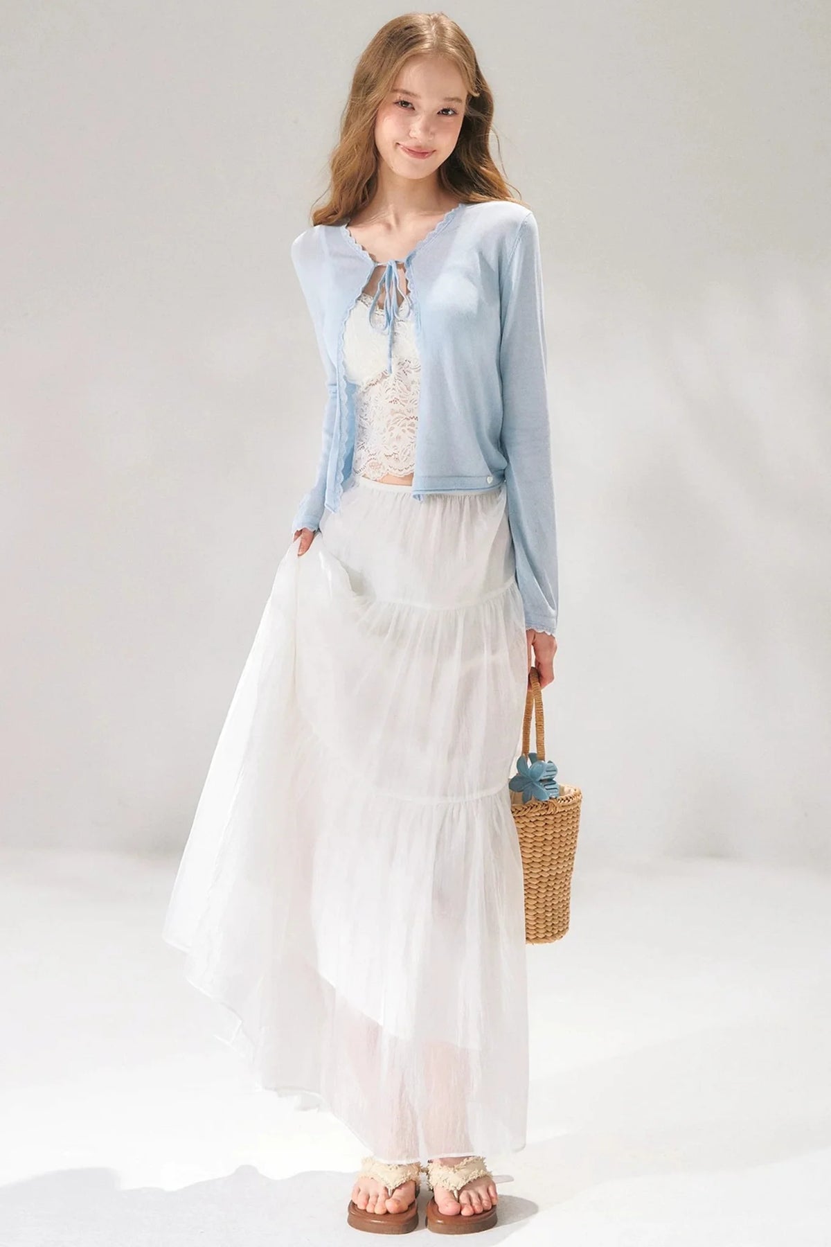 Ice Silk Lace Cardigan