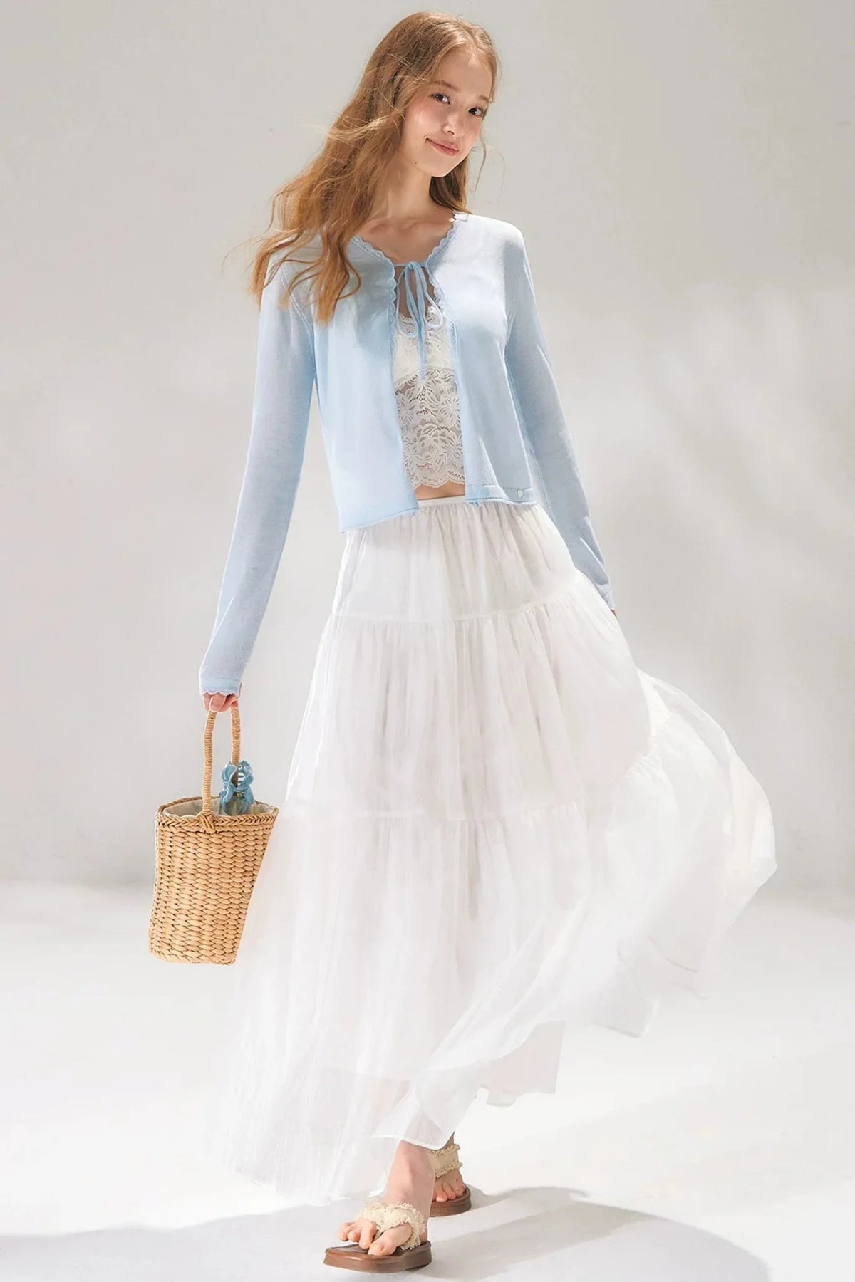 Ice Silk Lace Cardigan