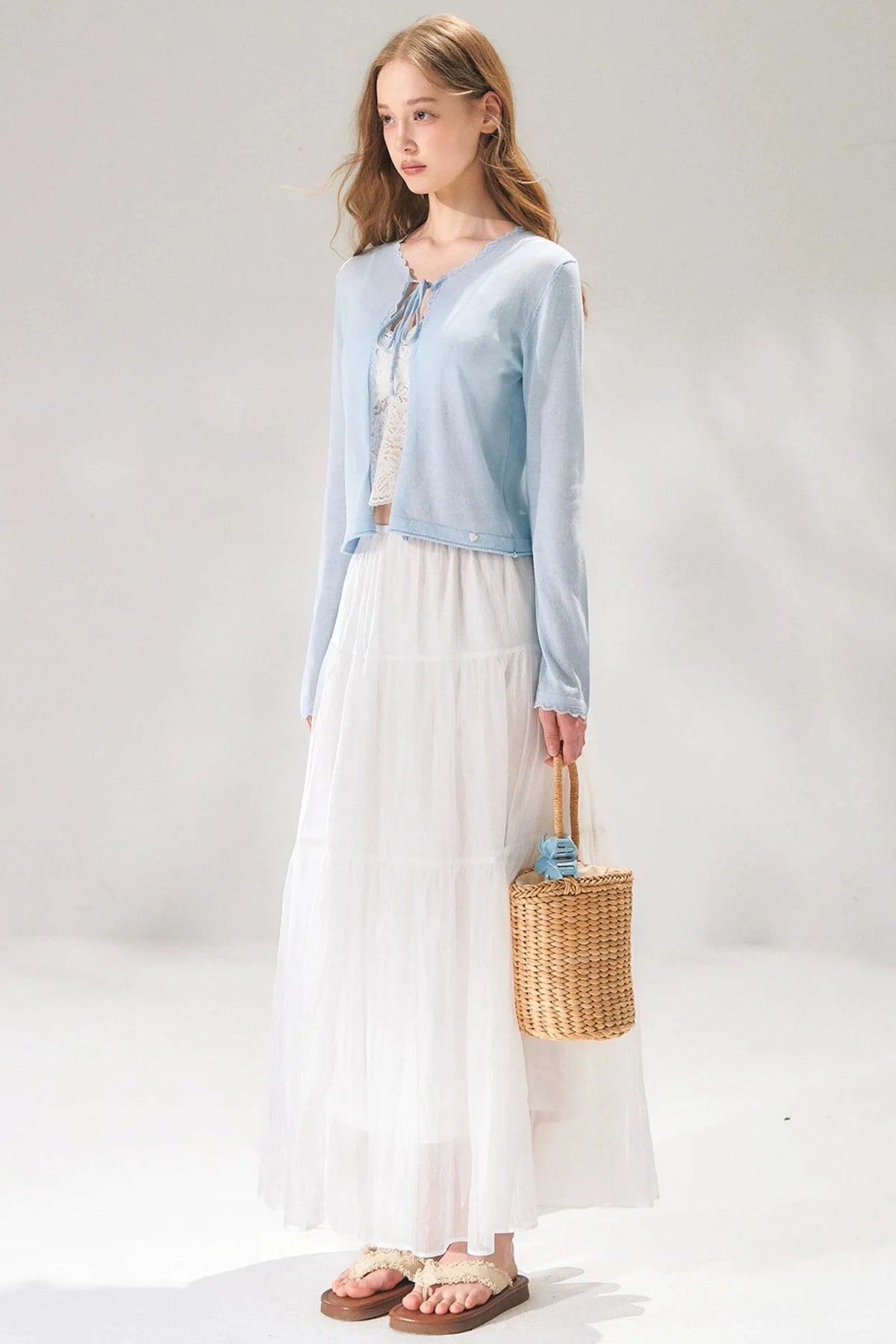 Ice Silk Lace Cardigan