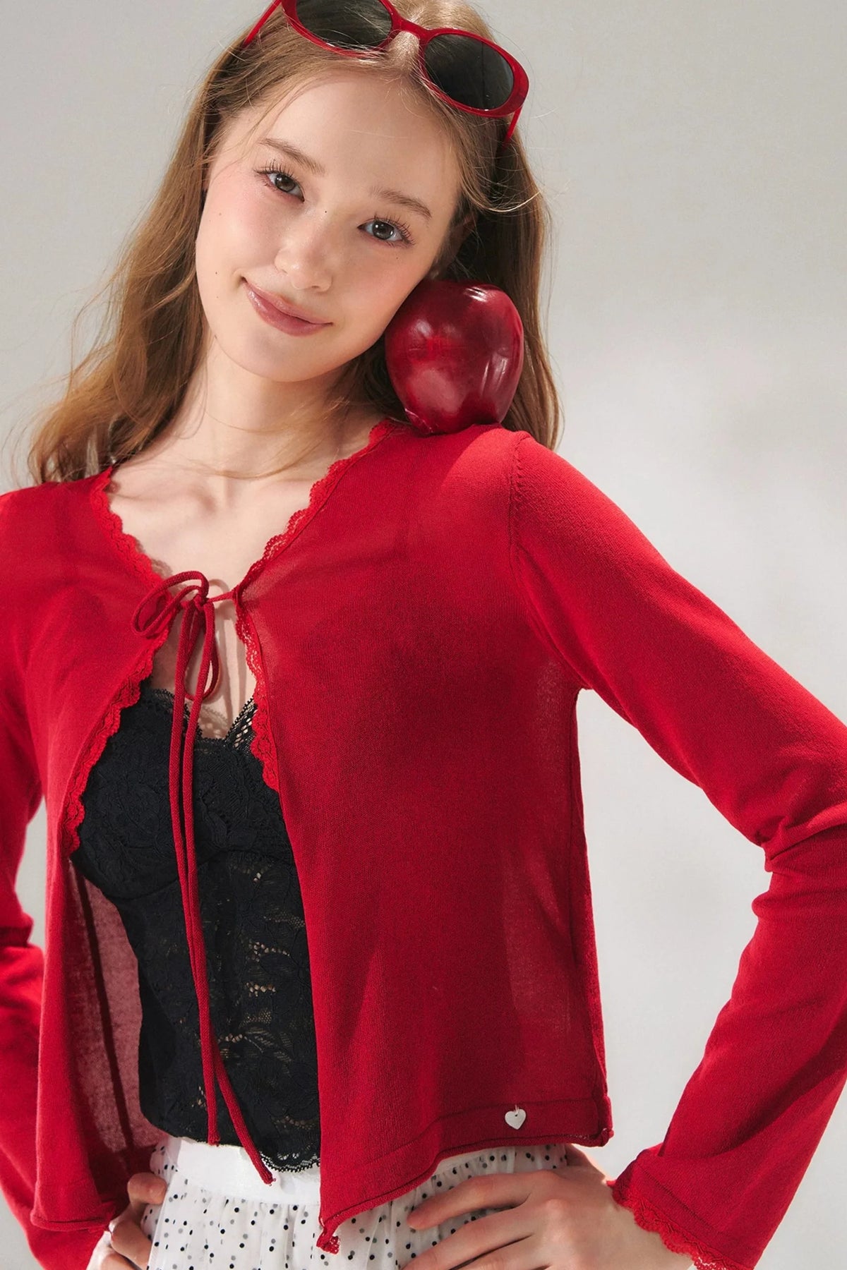 Ice Silk Lace Cardigan