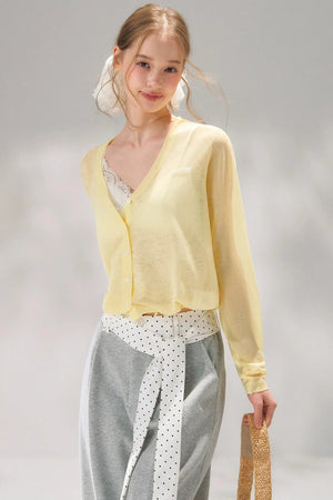 Ice Silk Sun Protection Cardigan Top