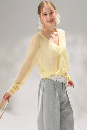 Ice Silk Sun Protection Cardigan Top