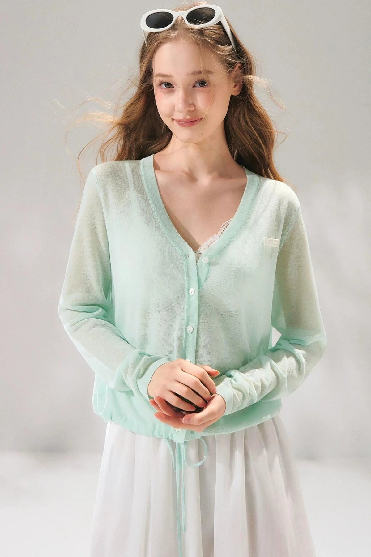 Ice Silk Sun Protection Cardigan Top