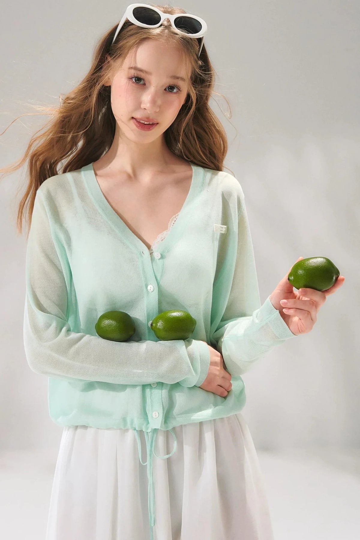 Ice Silk Sun Protection Cardigan Top