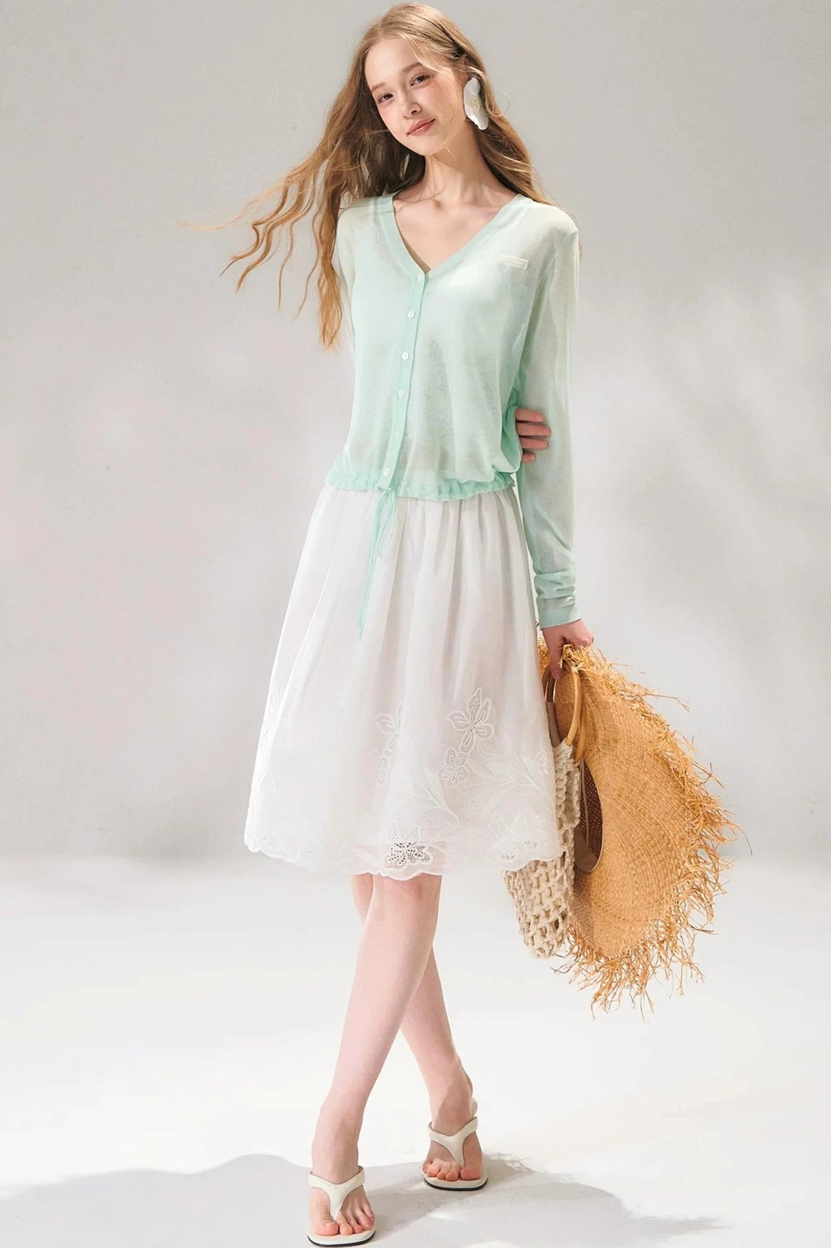 Ice Silk Sun Protection Cardigan Top