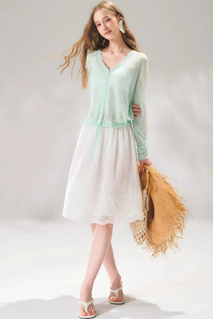 Ice Silk Sun Protection Cardigan Top