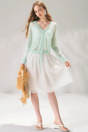 Ice Silk Sun Protection Cardigan Top