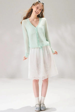 Ice Silk Sun Protection Cardigan Top