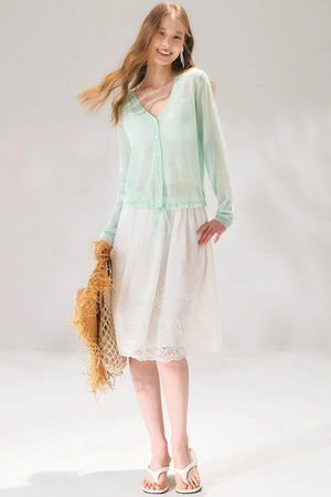 Ice Silk Sun Protection Cardigan Top