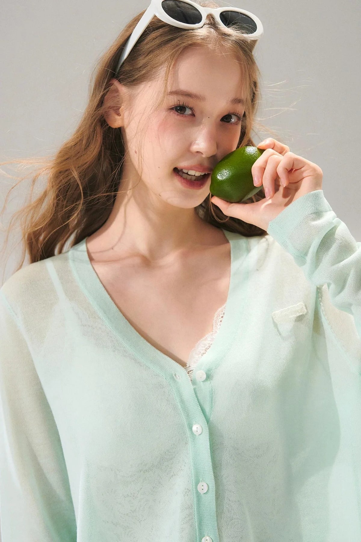 Ice Silk Sun Protection Cardigan Top
