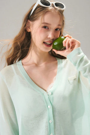 Ice Silk Sun Protection Cardigan Top