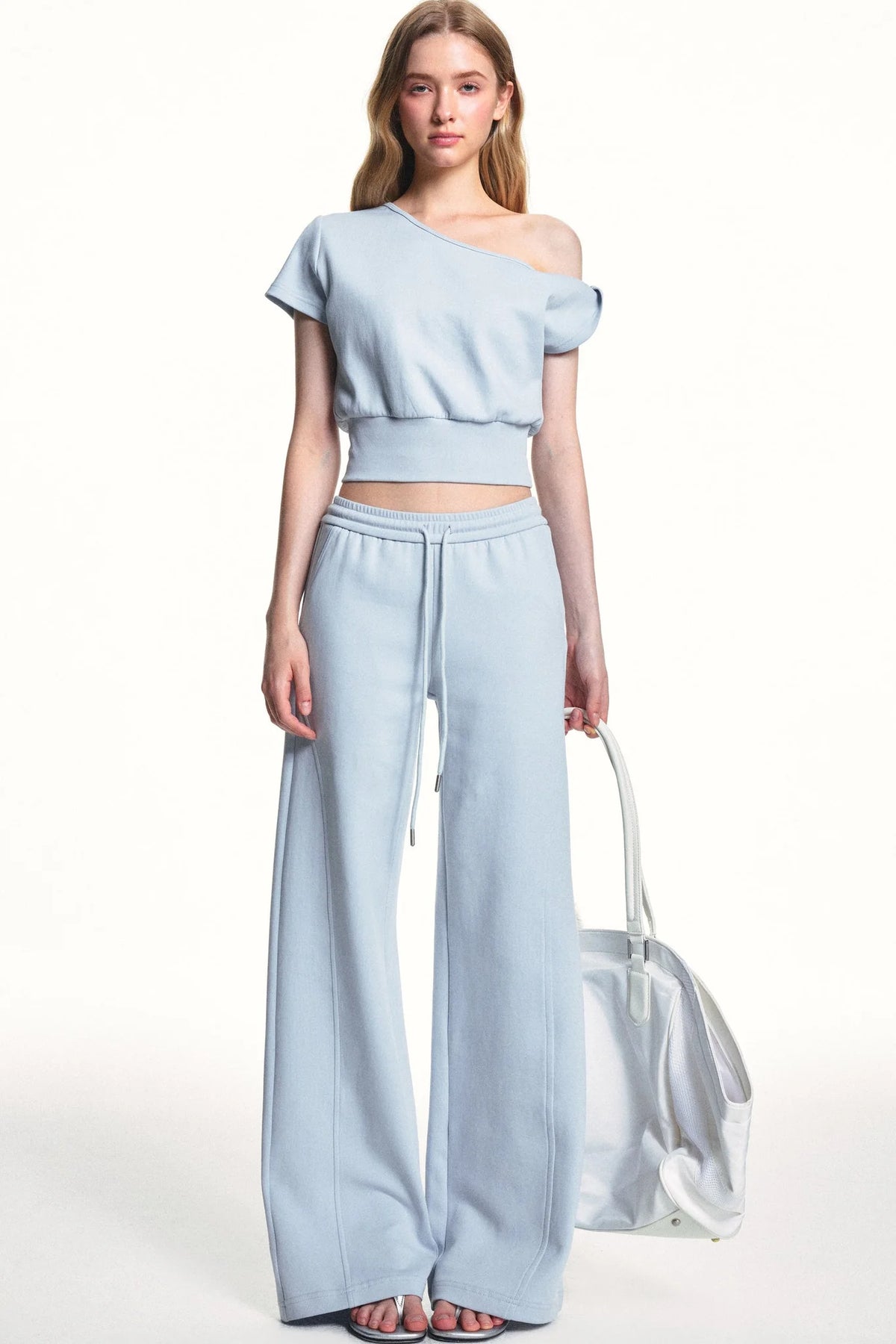 Ice Silk Twist Knit Set-Up