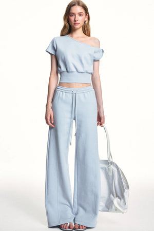 Ice Silk Twist Knit Set-Up