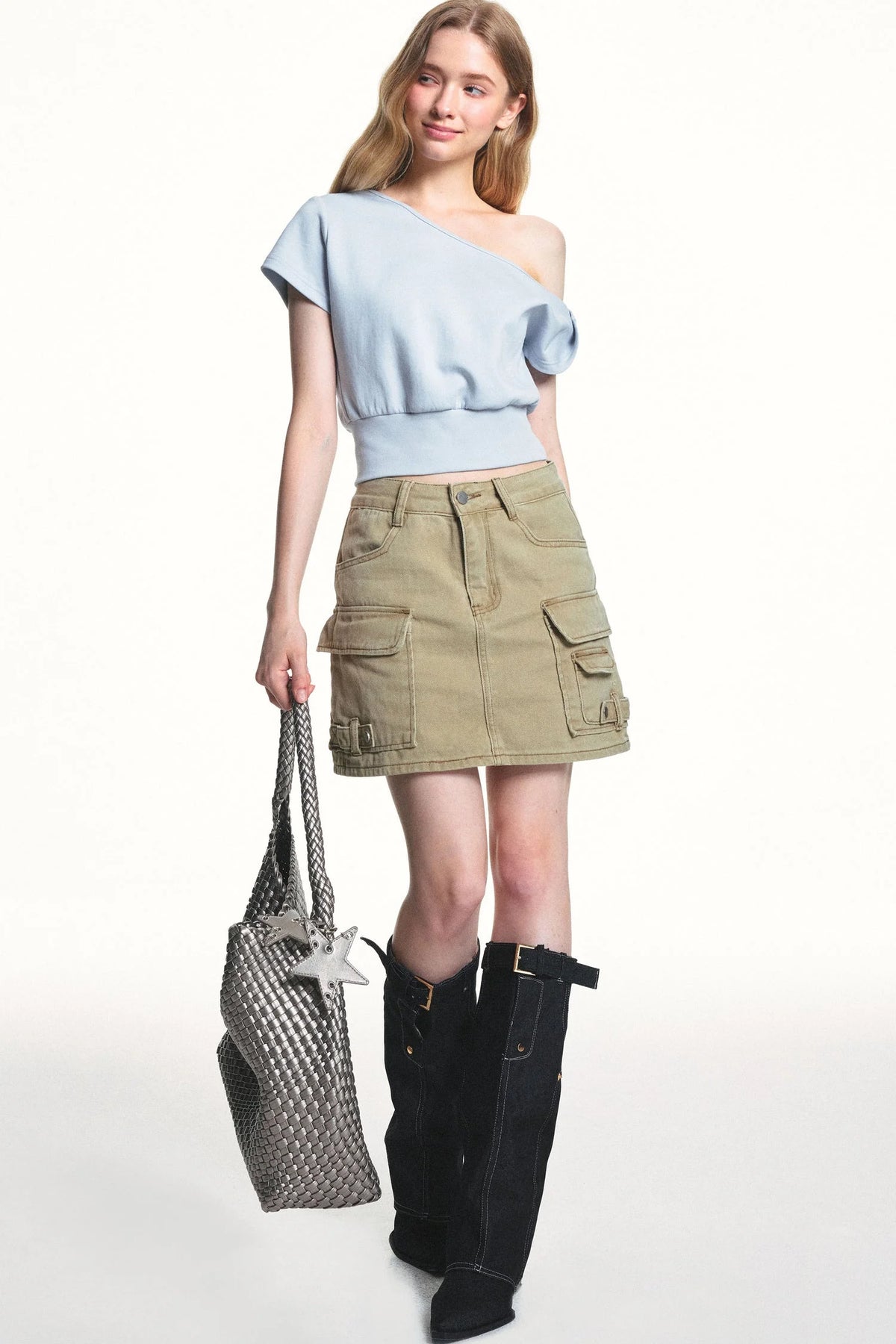 Ice Silk Twist Knit Set-Up