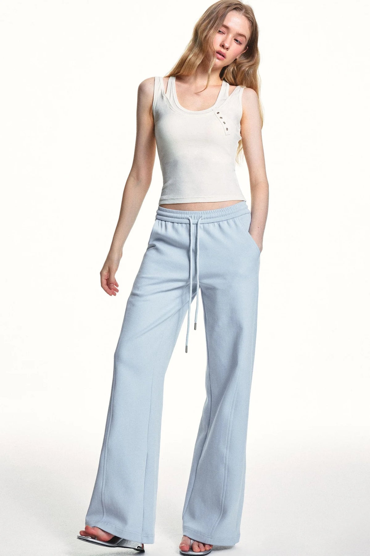 Ice Silk Twist Knit Set-Up