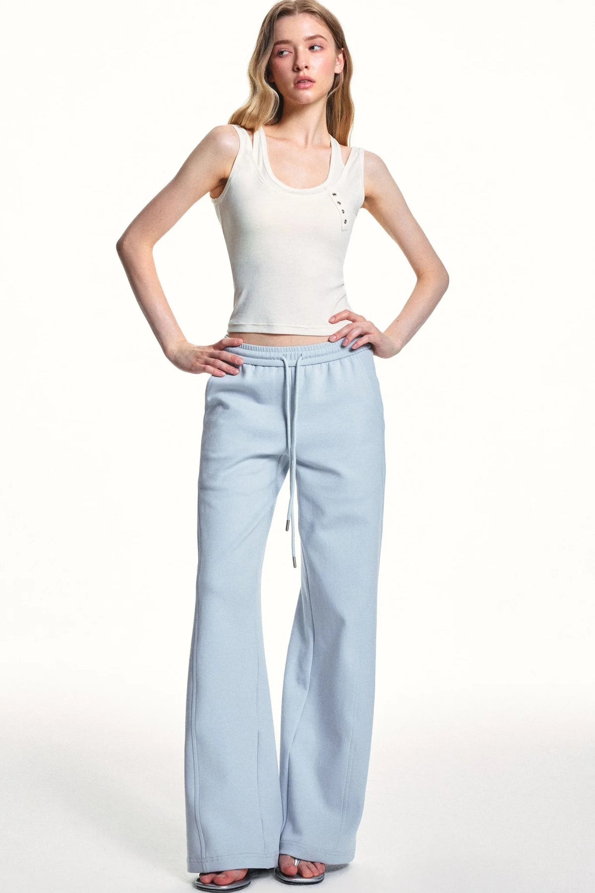 Ice Silk Twist Knit Set-Up