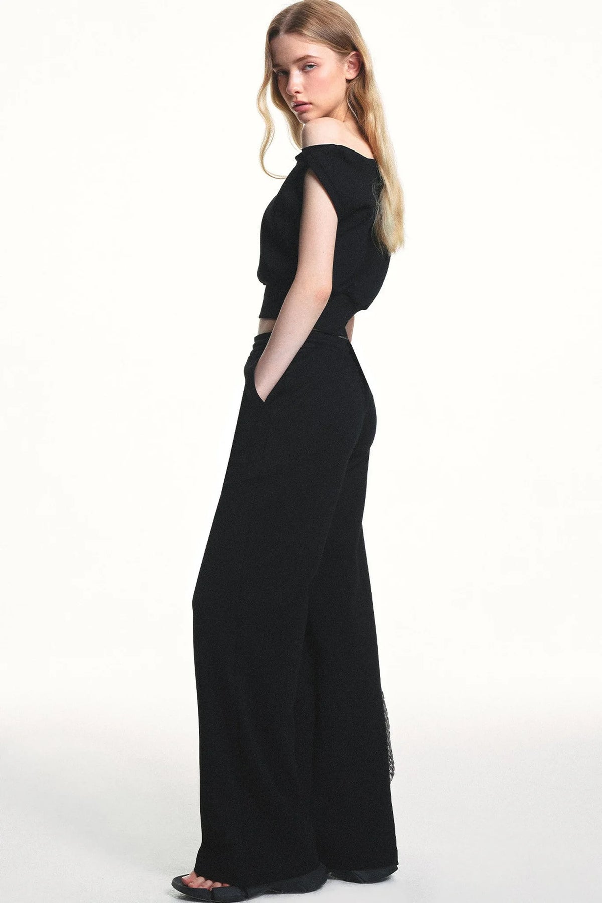 Ice Silk Twist Knit Set-Up