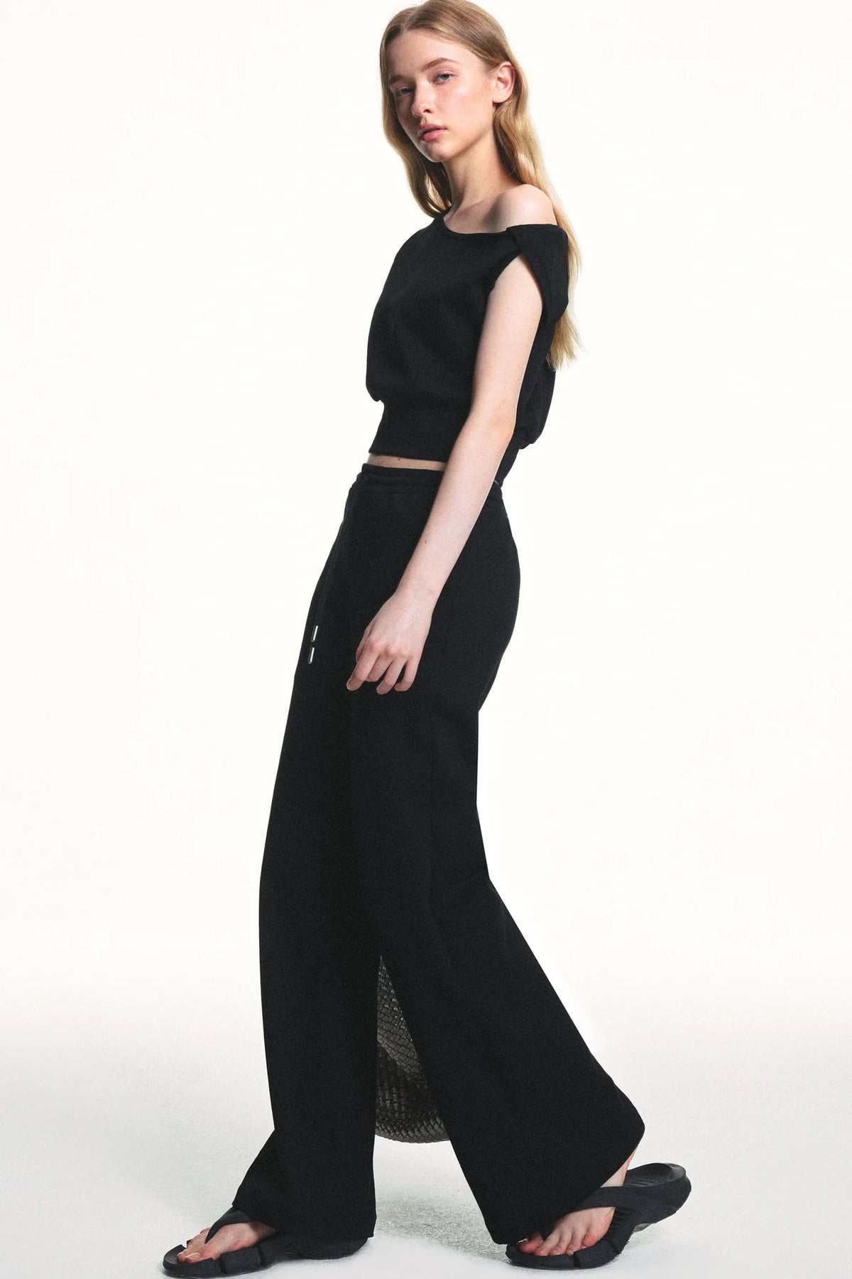 Ice Silk Twist Knit Set-Up