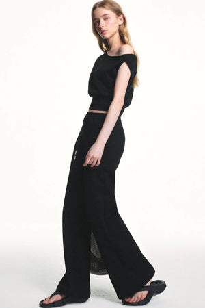 Ice Silk Twist Knit Set-Up