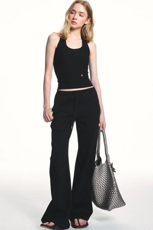 Ice Silk Twist Knit Set-Up