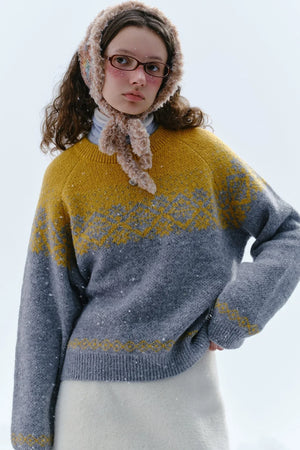 Iceland Anthem Fair Isle Sweater