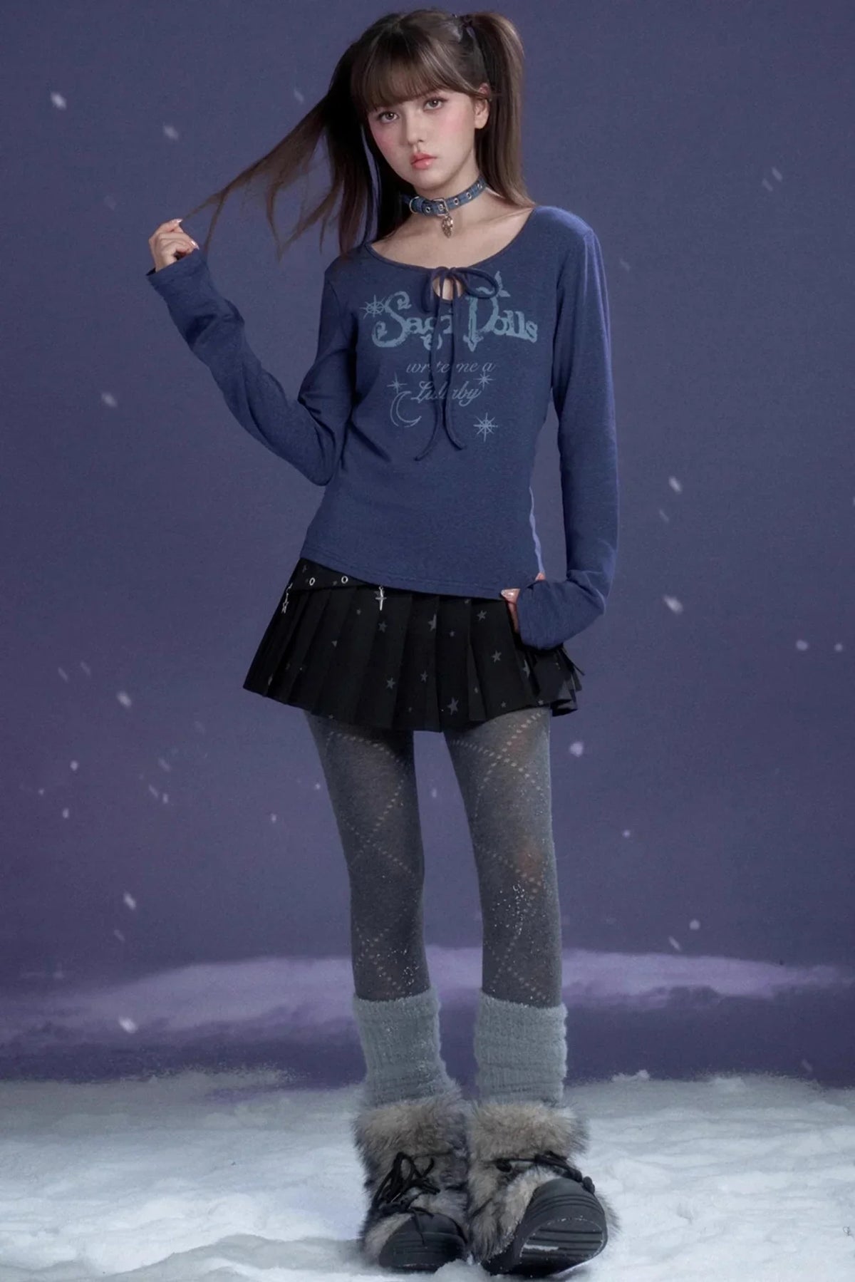 Indigo Poem Winter Sweater