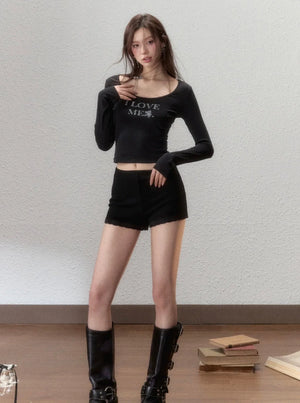 Industrial Strap Bow A-Line Skirt Set