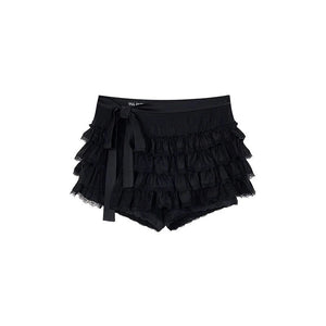 Industrial Strap Bow A-Line Skirt Set