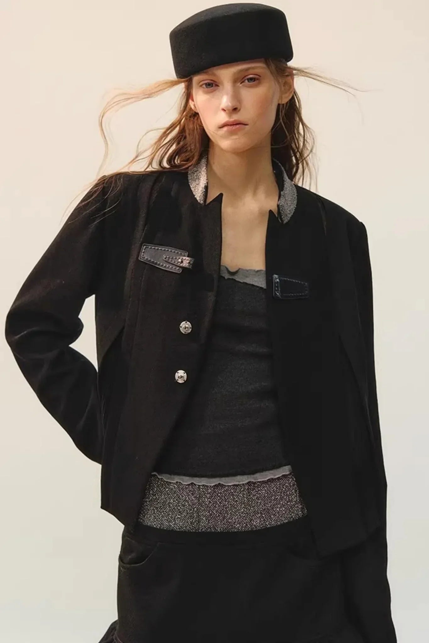 Ink Border Deconstructed Suit