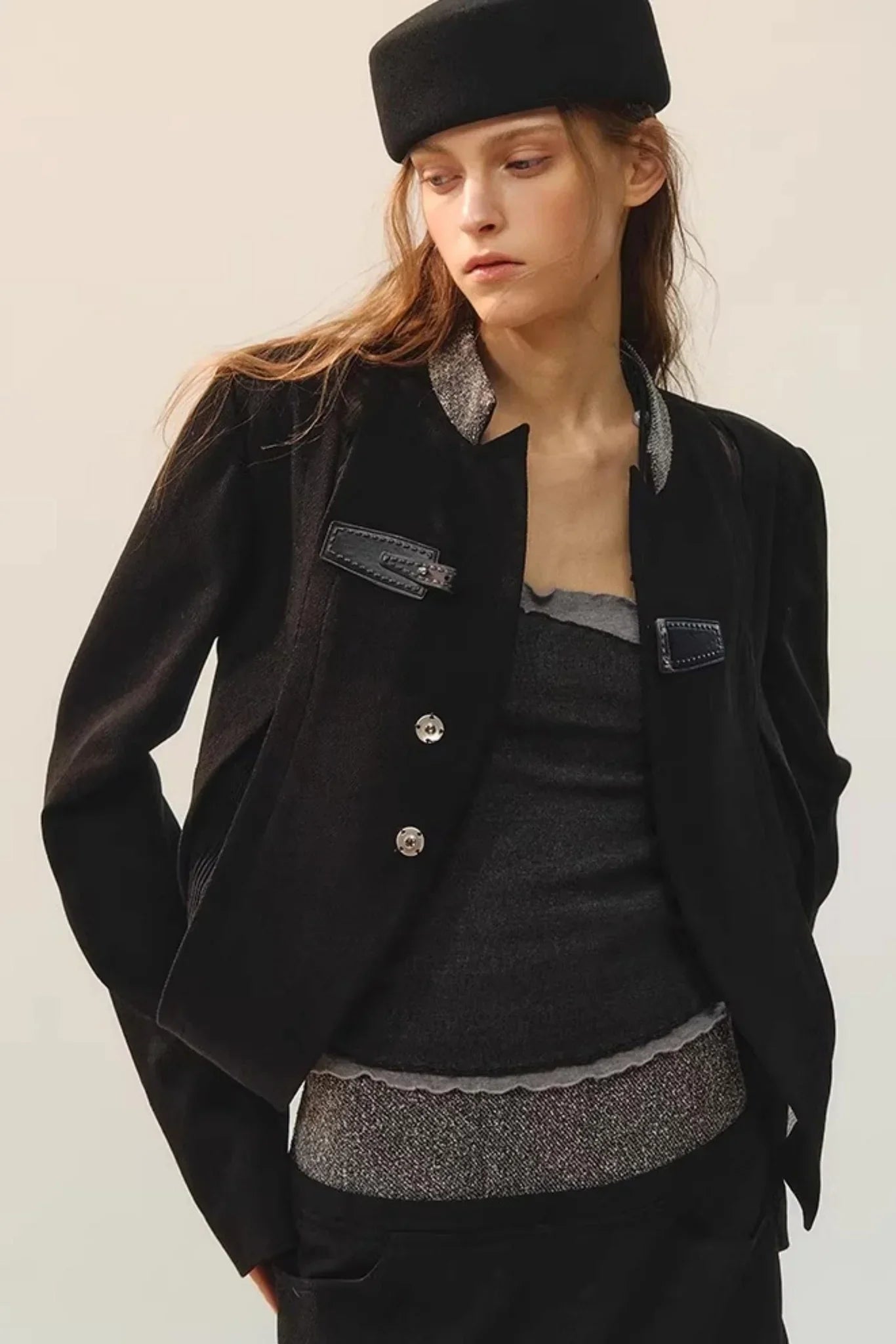 Ink Border Deconstructed Suit