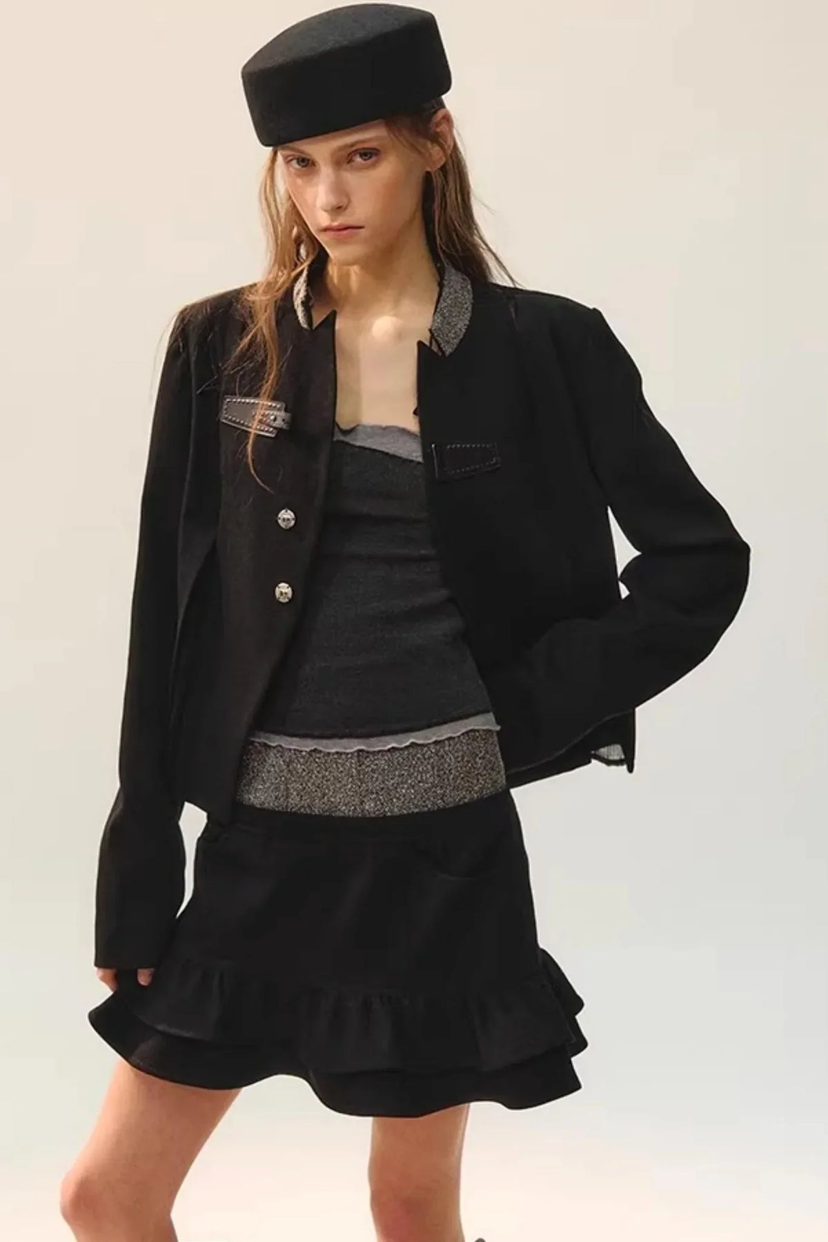 Ink Border Deconstructed Suit